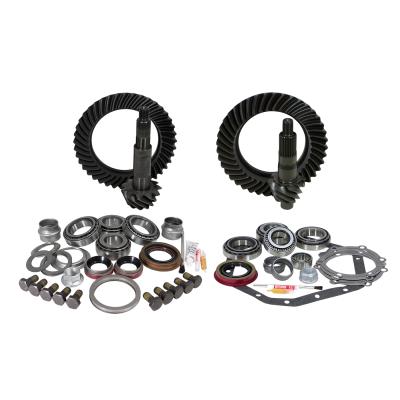 Yukon Gear And Install Kit Package For Reverse Rotation Dana 60 And 99 And Up GM 14T 4.56 Thick Yukon Gear &amp; Axle