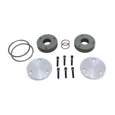Yukon Hardcore Drive Flange Kit For Dana 44 19 Spline Outer Stubs Non-Engraved Caps Yukon Gear &amp; Axle