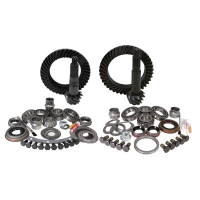 Jeep Gear and Install Kit Package Jeep TJ W/Dana 30 Front and Dana 44 Rear 4.56 Ratio USA Standard Gear