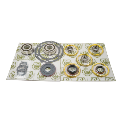 Getrag-4 Speed/Getrag-5 Speed Transmission Bearing/Seal Kit w/Synchro Rings 1988-91 Chevrolet/GMC C1500/C2500 K1500/K2500 4-Speed/5-Speed Manual Trans 1.3 Inch Output Bearings USA Standard Gear
