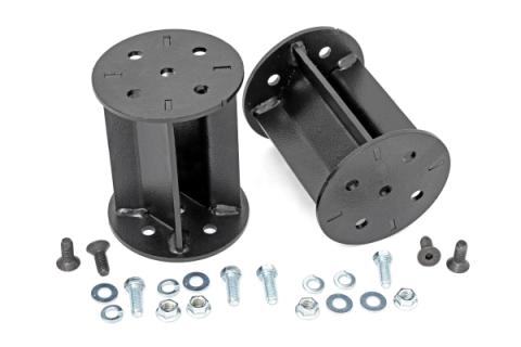 Air Spring Kit w/compressor Wireless Controller Silverado/Sierra 1500 (07-18 &amp; Classic) Rough Country