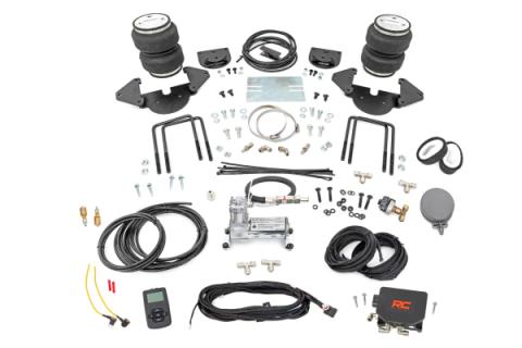 Air Spring Kit w/compressor Stock Height Wireless Controller Silverado/Sierra 1500 (19-25 Rough Country