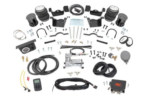 Air Spring Kit w/compressor Wireless Controller 3-5 Inch Lift Kit Silverado/Sierra 2500HD/3500HD (20- Rough Country