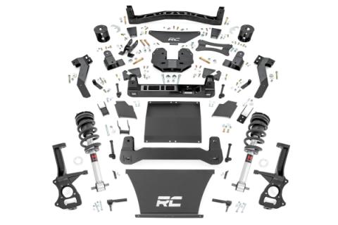 6 Inch Lift Kit M1 Struts Chevy/GMC SUV 1500 4WD (2021-2026) Rough Country