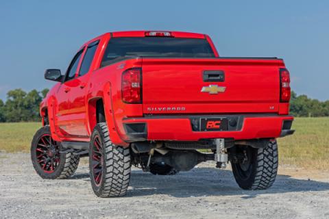 SRL2 Adj Aluminum Step Crew Cab Silverado/Sierra 1500/2500HD/3500HD (07-18 &amp; Classic) Rough Country
