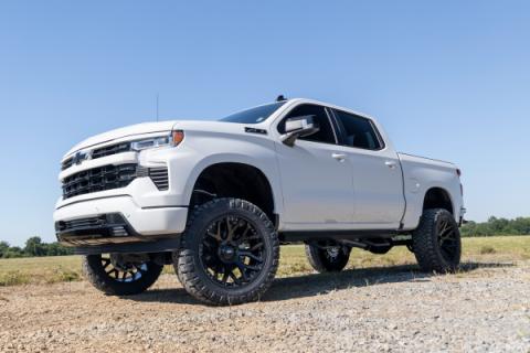 6 Inch Lift Kit Mono Leaf Rear Vertex Chevy Silverado 1500 2WD (25-26) Rough Country