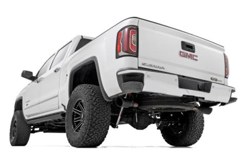 7 Inch Stamped Steel LCA Lift Kit Forged UCA Bracket N3 Struts Silverado/Sierra 1500 (16-18) Rough Country