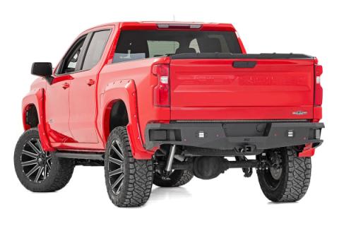6 Inch Lift Kit Mono Leaf Rear Diesel Chevy Silverado 1500 4WD (22-24) Rough Country