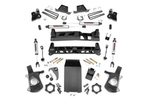 4 Inch Lift Kit V2 Silverado/Sierra 1500 4WD (1999-2006 &amp; Classic) Rough Country