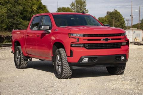3.5 Inch Lift Kit N3 Struts Chevy Silverado 1500 2WD/4WD (2019-2024 &amp; Classic) Rough Country