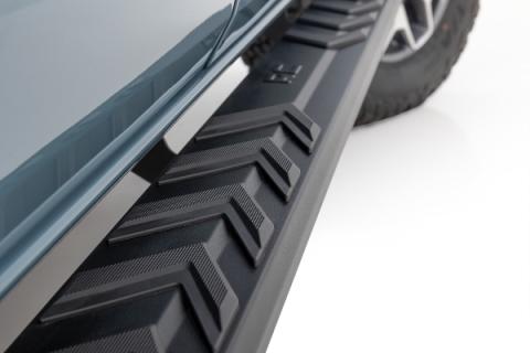BA2 Running Boards Side Step Bars 4-Door Ford Bronco 4WD (2021-2025) Rough Country
