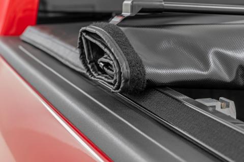 Soft Roll Up Bed Cover 6 Foot 4 Inch Bed No Rambox Ram 1500/2500/3500 (10-25 &amp; Classic) Rough Country