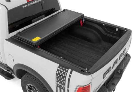 Hard Low Profile Bed Cover 6 Foot 4 Inch Bed Ram 1500/2500/3500 2WD/4WD (10-25 &amp; Classic) Rough Country