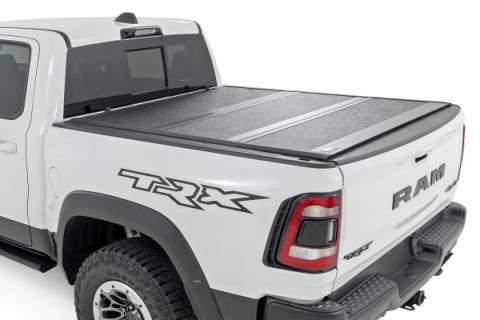 Hard Low Profile Bed Cover 5 Foot 7 Inch Bed No Rambox Ram 1500 (19-26)/1500 TRX (21-24) Rough Country