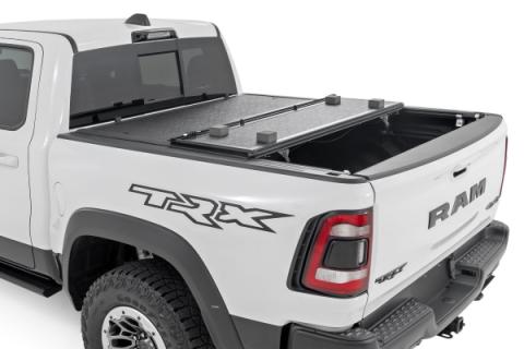 Hard Low Profile Bed Cover 6 Foot 4 Inch No Rambox Ram 1500 (19-26)/1500 TRX (21-24) Rough Country