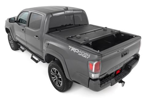 Hard Low Profile Bed Cover 6 Foot Bed Toyota Tacoma 2WD/4WD (2016-2023) Rough Country