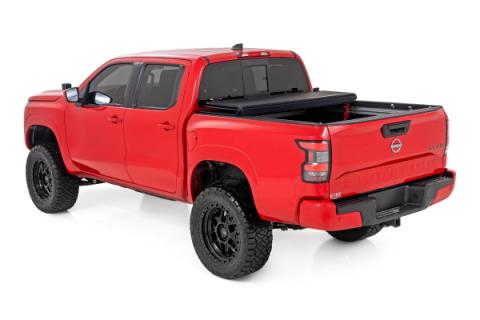 Hard Low Profile Bed Cover 5 Foot Bed w/Cargo Mgmt Nissan Frontier (22-26) Rough Country