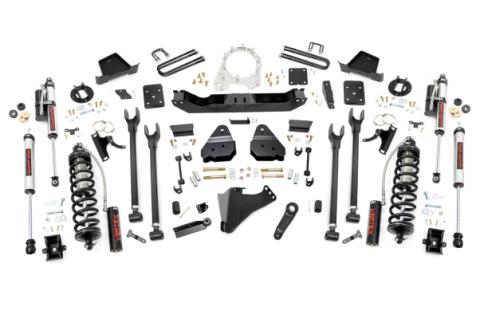 6 Inch Lift Kit Diesel 4 Link OVLD C/O Vertex Ford F-250/F-350 Super Duty (17-22) Rough Country