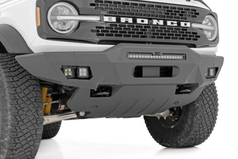 Front Bumper Modular Full Wings Ford Bronco 4WD (2021-2025) Rough Country