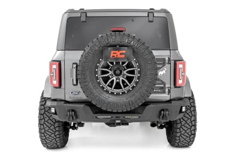 Rear Bumper Black Series LED 6 Inch Pair Slim Line - Ford Bronco (21-25) Rough Country
