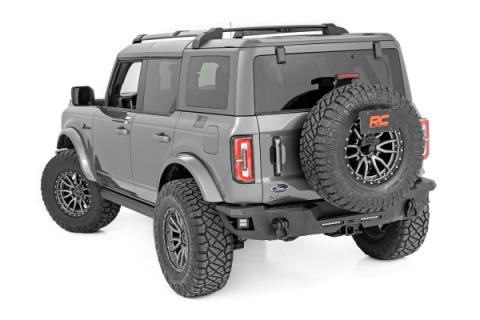 Rear Bumper Black Series LED 6 Inch Pair Slim Line - Ford Bronco (21-25) Rough Country