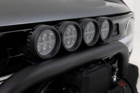 Safari Bar 12 Inch LED Light Bar Black Dual Row OE Modular Steel Ford Bronco (21-25) Rough Country