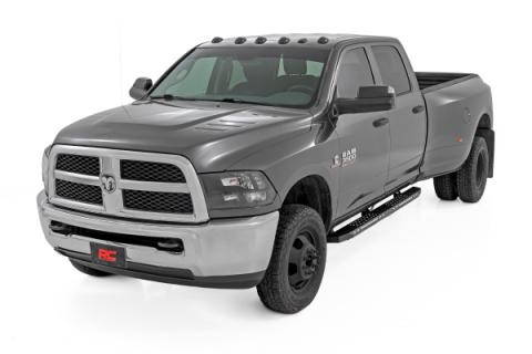 AC2 Running Boards Amber/White Crew Cab Ram 1500/2500/3500 2WD/4WD (2010-2025 &amp; Classic) Rough Country
