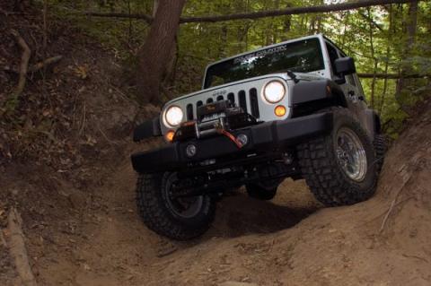 4 Inch Lift Kit M1 Jeep Wrangler Unlimited 2WD/4WD (2007-2018) Rough Country