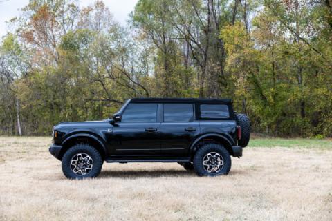 Vertex 2.5 Reservoir Coilovers Rear 2 Inch Ford Bronco 4WD (2021-2025) Rough Country