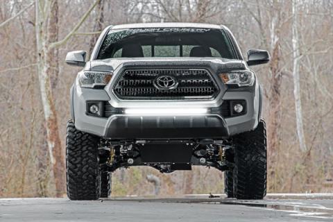 LED Light Kit Lower Grille Mount 30 Inch Spectrum Single Row Toyota Tacoma (16-23) Rough Country
