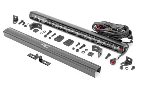 LED Light Kit Bumper Mount 20 Inch Spectrum Single Row Ford Ranger (19-23) Rough Country