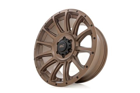 90 Series Wheel One-Piece Bronze 20x9 6x5.5 0mm Rough Country