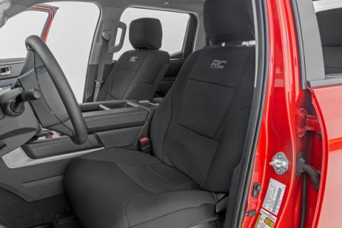 Seat Covers No Rear Cup Holder Toyota Tundra 2WD/4WD (2022-2026) Rough Country