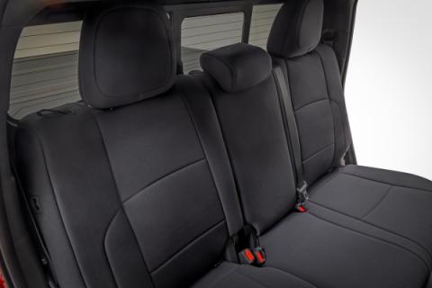 Seat Covers FR &amp; RR Double Cab Toyota Tacoma 2WD/4WD (2024-2026) Rough Country