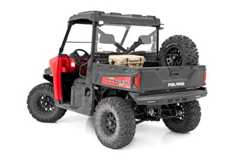 LED Light RR Cage Mount 2 Inch Chrome Pair Wide Angle Polaris Ranger 1000/Ranger XP 900/1000 Rough Country