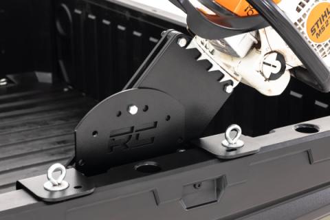 Chainsaw Carrier Bed Side Mount Multiple Makes &amp; Models (Polaris/Can-Am) Rough Country