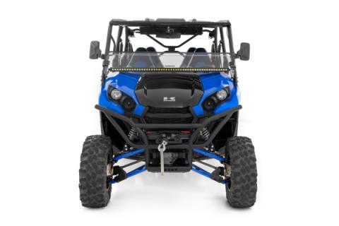 LED Light Kit Cage Mount 50 Inch Black Single Row Kawasaki Teryx 1000/Teryx 800 Rough Country