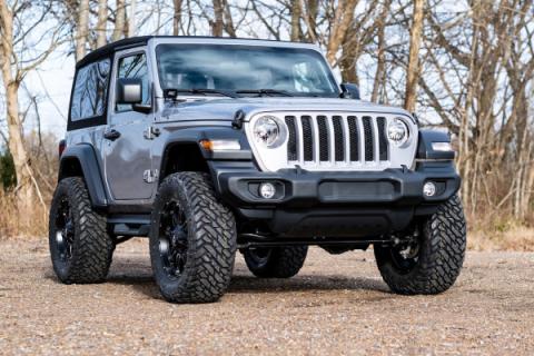 3.5 Inch Lift Kit C/A Drop 2-Door Jeep Wrangler JL 4WD (2024-2026) Rough Country