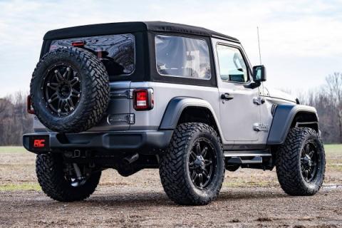 3.5 Inch Lift Kit C/A Drop 2-Door Jeep Wrangler JL 4WD (2024-2026) Rough Country