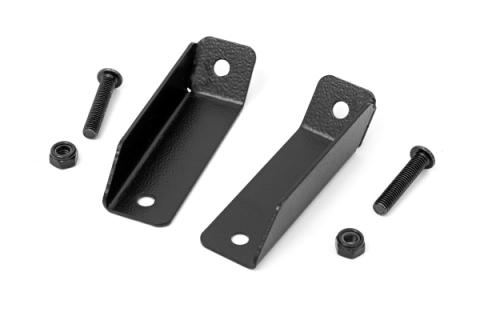 LED Light Kit Rear Mount 2 Inch Black Pair Spot Can-Am Maverick Sport 1000R Rough Country