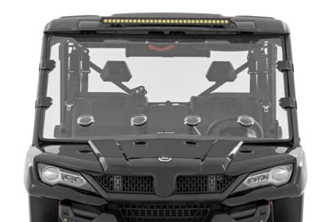 Vented Full Windshield Scratch Resistant CFMOTO UFORCE 1000 Rough Country