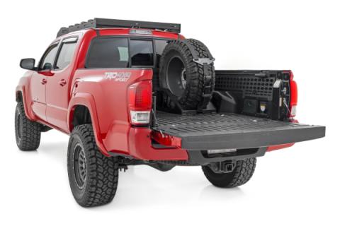 Bed Mount Spare Tire Carrier Universal Multiple Makes &amp; Models (Chevy/Dodge/Ford/GMC/Ram) Rough Country