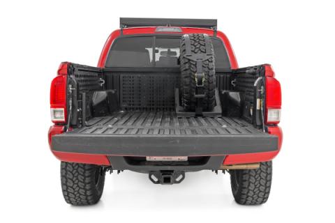 Bed Mount Spare Tire Carrier Universal Multiple Makes &amp; Models (Chevy/Dodge/Ford/GMC/Ram) Rough Country