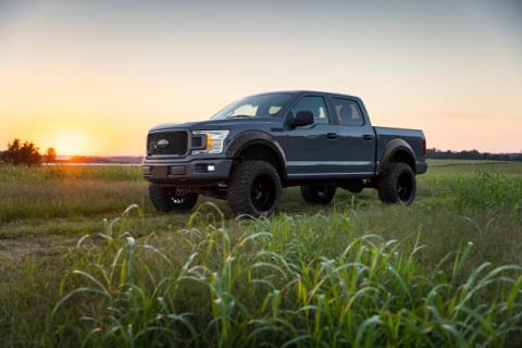 Fender Flares Defender BN Silver Spruce Ford F-150 2WD/4WD (2015-2020) Rough Country
