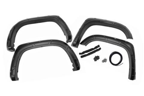 Fender Flares Defender 040 Super White Toyota Tundra 2WD/4WD (14-21) Rough Country