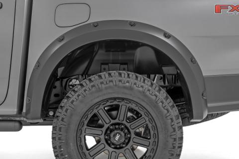 Pocket Fender Flares E7 Velocity Blue Ford Ranger 2WD/4WD (2024-2026) Rough Country