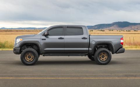 Pocket Fender Flares 218 Midnight Black Metallic Toyota Tundra (14-21) Rough Country