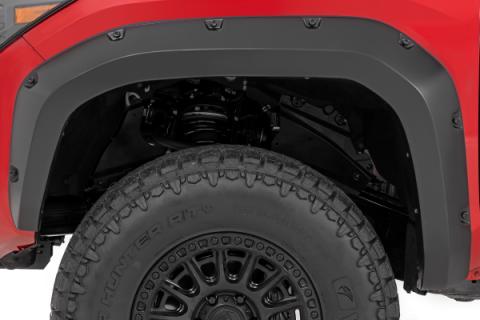 Pocket Fender Flares 1J9 Celestial Silver Metallic Toyota Tacoma (24-26) Rough Country