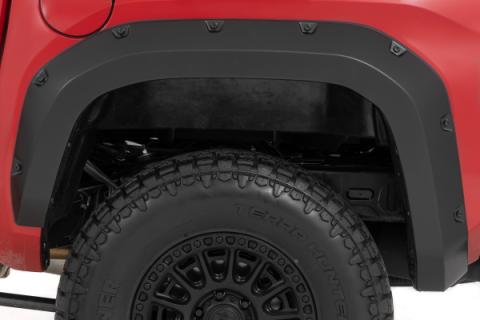 Pocket Fender Flares 1J9 Celestial Silver Metallic Toyota Tacoma (24-26) Rough Country