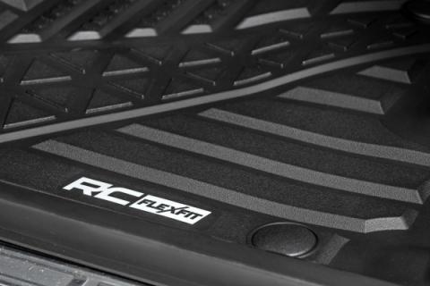 Flex-Fit Floor Mats FR &amp; RR Crew Ram 1500 (19-24)/1500 TRX (21-24) Rough Country